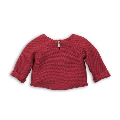LÁNY PULÓVER ZSEBEKKEL, MINOTOKKAL, BIRDCAGE 3, PIROS