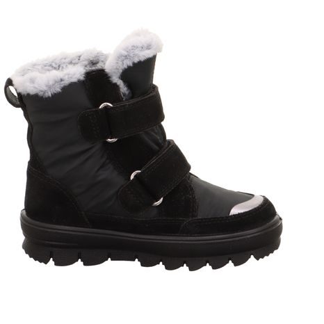 LÁNYOK TÉLI CSIZMA FLAVIA BLACK GORE-TEX, SUPERFIT , 1-000216-0000, FEKETE