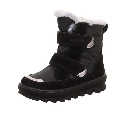LÁNYOK TÉLI CSIZMA FLAVIA BLACK GORE-TEX, SUPERFIT , 1-000216-0000, FEKETE