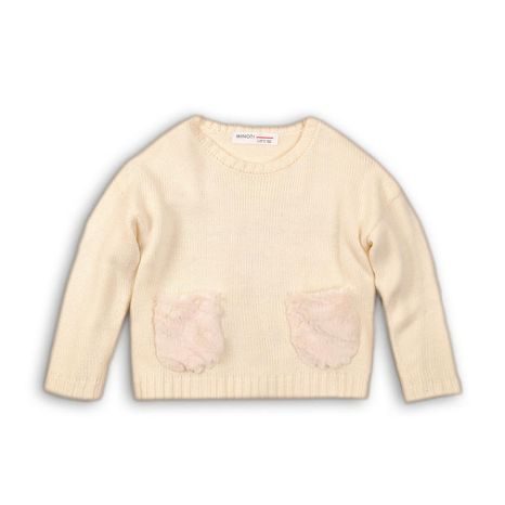 LÁNY PULÓVER, MINOTI, UTAZÁS 2, BÉZS