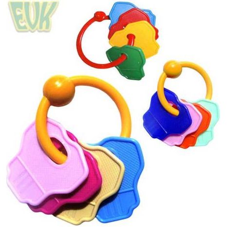 RÁGCSÁLÓ ÉS CSÖRGŐ KULCSOK BABÁNAK, EVK