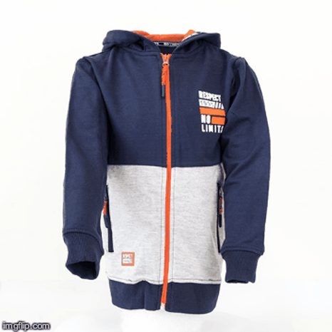 HOODIE FIÚK HÁZTAKARÓVAL, MINOTI, 3. CSAPAT, SÖTÉTKÉK