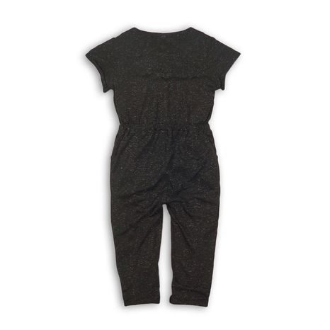 OVERAL LÁNY RÖVID UJJÚ, MINOTI, SZUPER 10, FEKETE