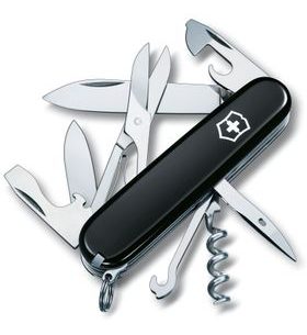 NŮŽ VICTORINOX CLIMBER BLACK 1.3703.3 - KAPESNÍ NOŽE - PŘÍSLUŠENSTVÍ