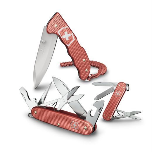 NŮŽ VICTORINOX EVOKE ALOX 2025 LIMITED EDITION STONE RED 0.9415.L25 - KAPESNÍ NOŽE - PŘÍSLUŠENSTVÍ