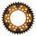Rear sprocket SUPERSPROX STEALTH RST-745:40-GLD zlata 40T, 525