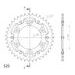 REAR SPROCKET SUPERSPROX STEALTH RST-745:40-GLD ZLATA 40T, 525