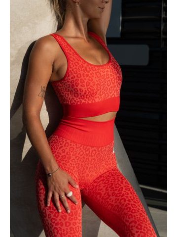 Legíny Fitko je láska Tak začni Chetah - červená