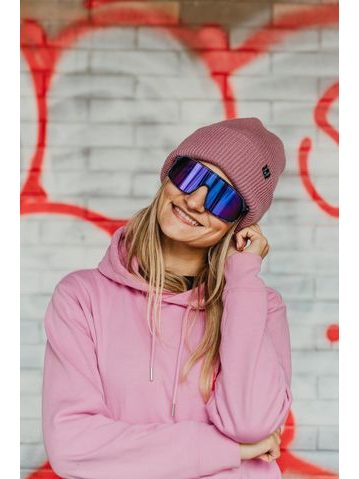 Zimní čepice Kolo je láska KJL - staro růžová