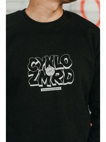 Mikina Kolo je láska Cyklozmrd - černá
