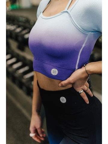 Sportovní tričko Fitko je láska - batika jak blázen