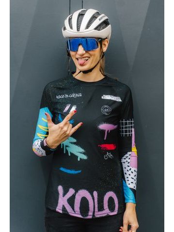 MTB cyklistický dres Kolo je láska KJL vol.1 - dámský