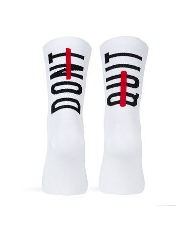 Ponožky Pacific and Co. Don´t Quit - bílá