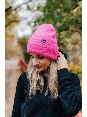 Zimní čepice Kolo je láska KJL - růžová