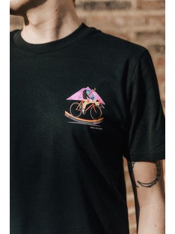 Tričko Kolo je láska Love my bike unisex - černá