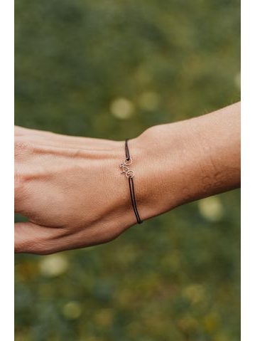 Náramek pro Cyklistu Kolo je láska - stříbrný