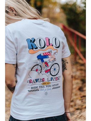 Tričko Kolo je láska Kolo Saves Lives unisex