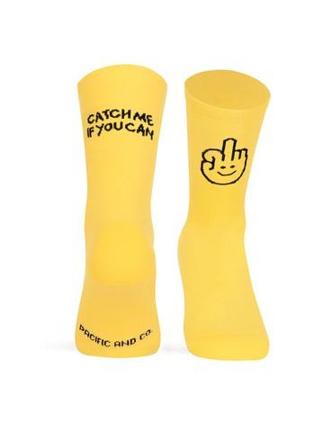 Ponožky Pacific and Co Catch Me yellow