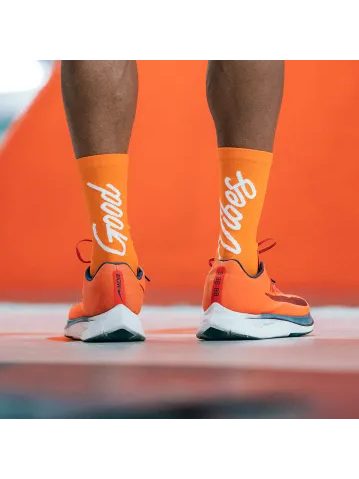 Ponožky Pacific and Co Ponožky GOOD VIBES Orange