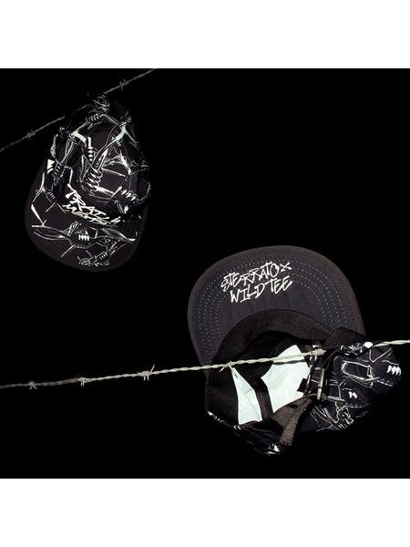 Běžecká kšiltovka WildTee TRAIL IS METAL - černá