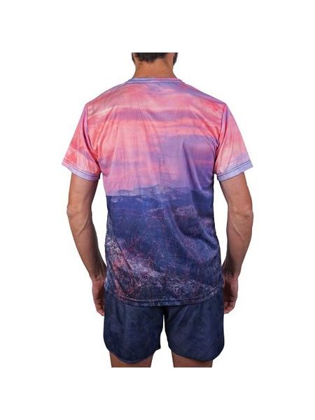 Funkční tričko WildTee HALF DOME - růžová