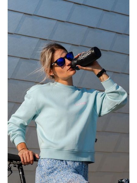 Dámská mikina Kolo je láska Pink Love - modrá