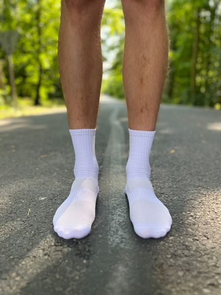 Ponožky na kolo Kolo je Láska Cyklozmrd vol.2 - bílá