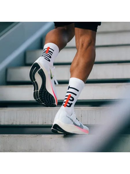 Ponožky Pacific and Co. Don´t Quit - bílá