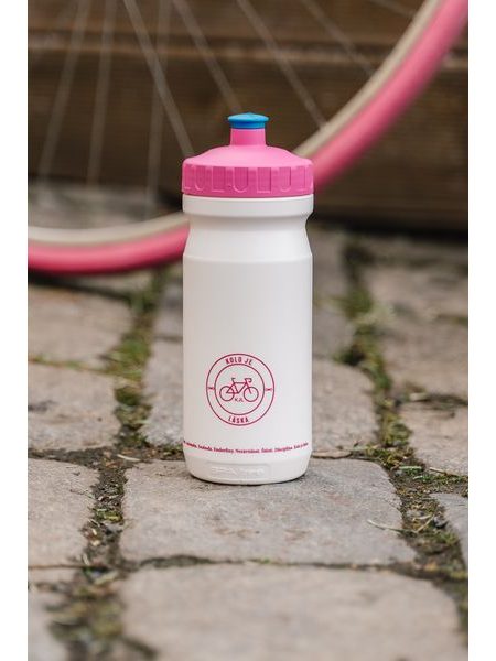 Cyklistická láhev Kolo je láska Just a girl