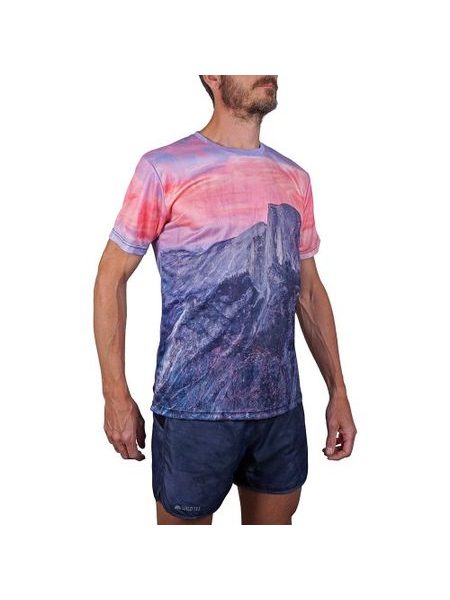 Funkční tričko WildTee HALF DOME - růžová