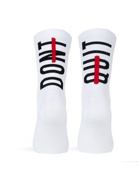 Ponožky Pacific and Co. Don´t Quit - bílá