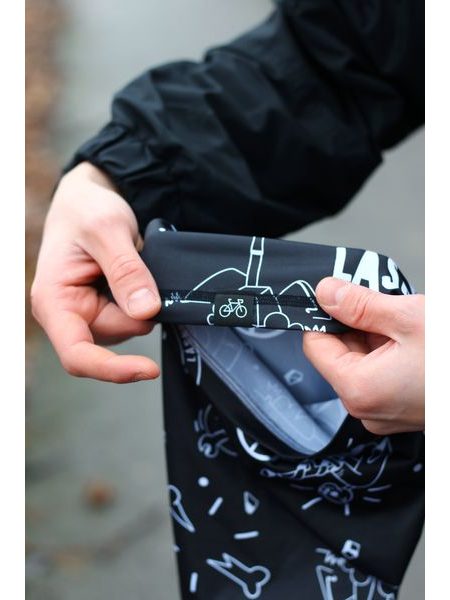 Nákrčník Kolo je láska Kolo or Die - černá