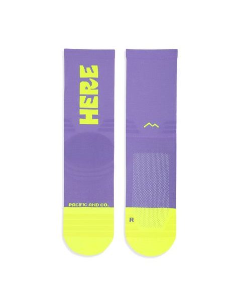 Pacific and Co Ponožky HERE NOW - PURPLE