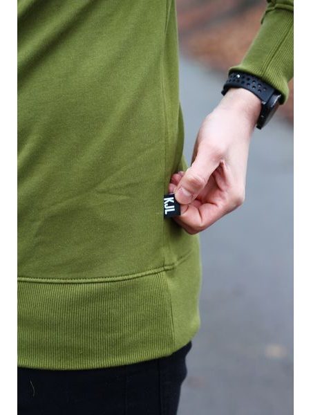 Mikina Kolo je láska Kruh LSP UNI - zelená