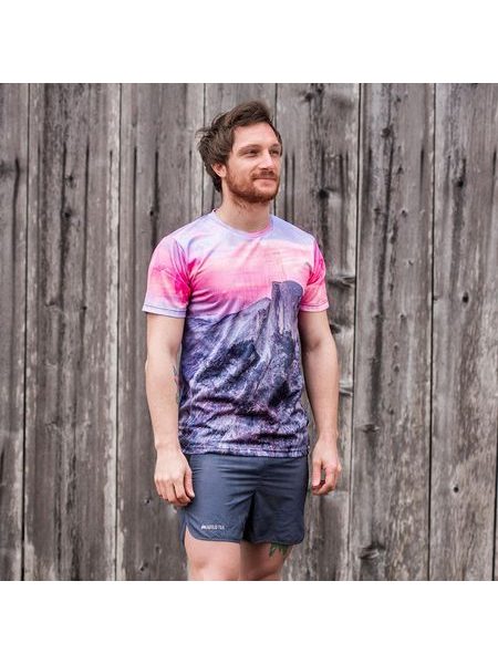 Funkční tričko WildTee HALF DOME - růžová