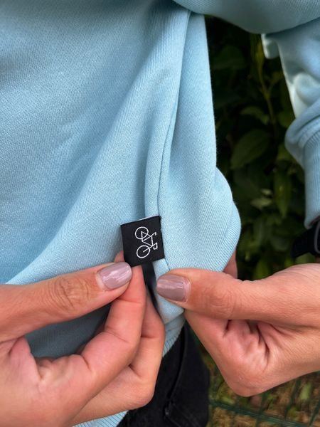 Dámská mikina Kolo je láska Pink Love - modrá