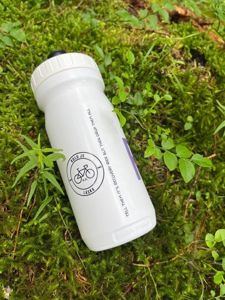 Cyklistická láhev Kolo je láska Drop them all