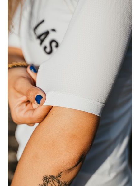 Dámský cyklistický dres Kolo je láska - prostě bílej dres