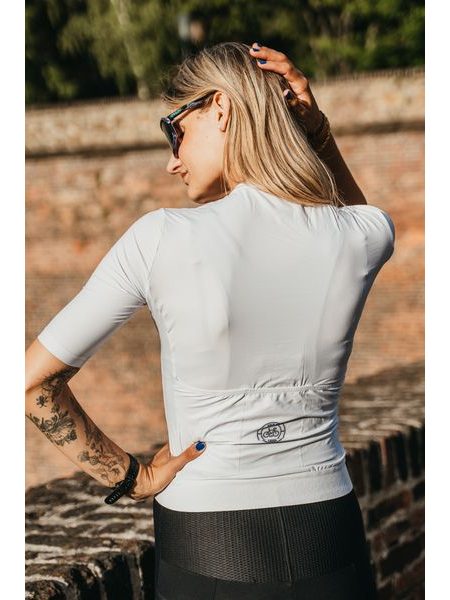 Dámský cyklistický dres Kolo je láska - prostě bílej dres