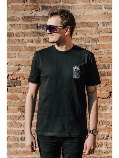 Tričko Kolo je láska Addiction unisex - černá