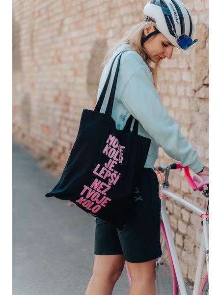 Plátěná taška Kolo je láska Moje kolo je lepší