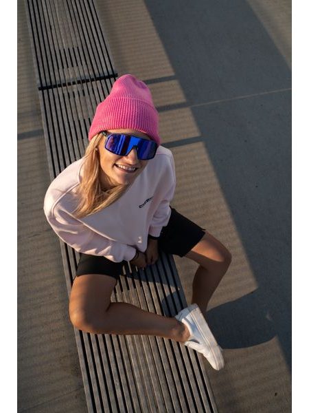 Zimní čepice Kolo je láska KJL - růžová