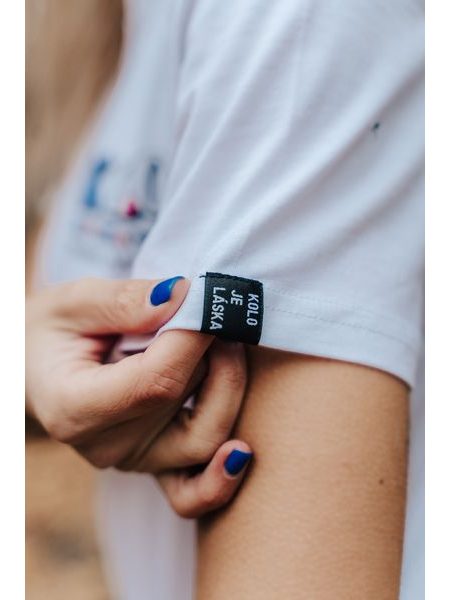 Tričko Kolo je láska Kolo Saves Lives unisex