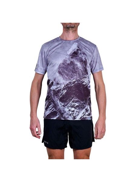 WildTee Funkční triko HIMALAYA - Modrá