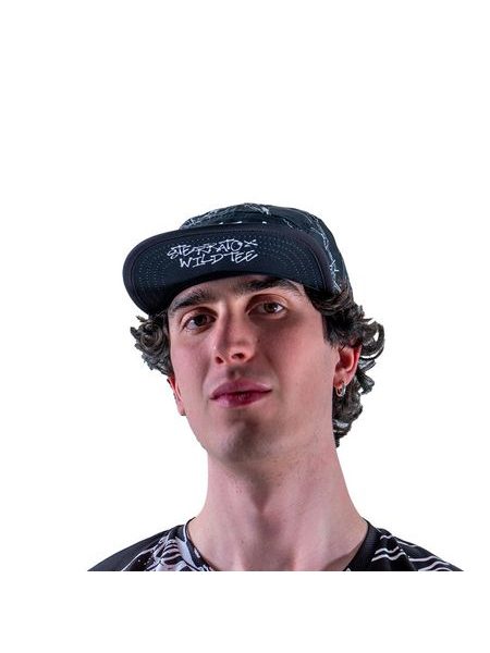 Běžecká kšiltovka WildTee TRAIL IS METAL - černá