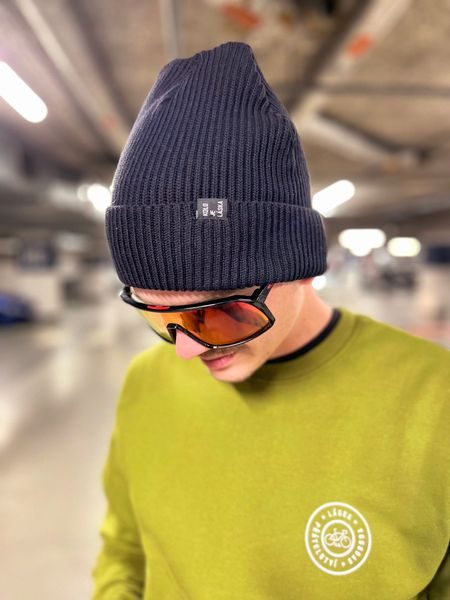 Zimní čepice Kolo je láska UNI - černá