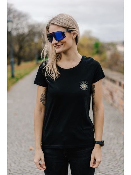 Dámské tričko Kolo je láska Kolo Or Die - černá