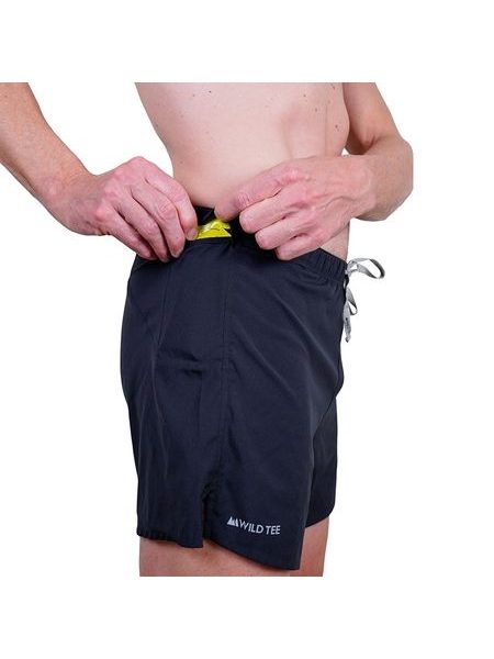 Funkční kraťasy WildTee BRYCE CAMO BLACK