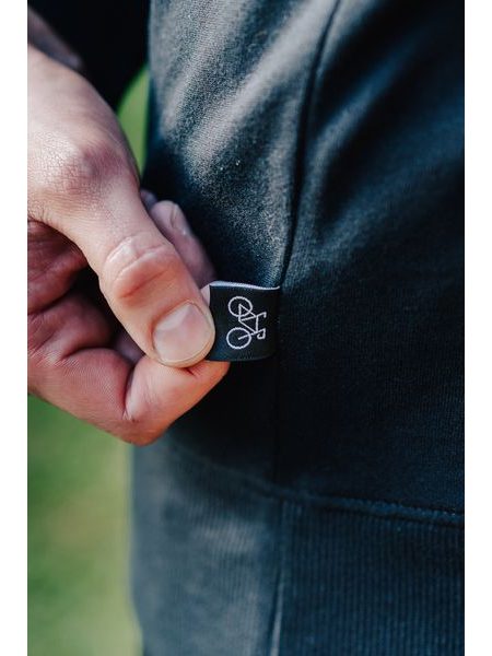 Pánská mikina Kolo je láska Pink Love - černá