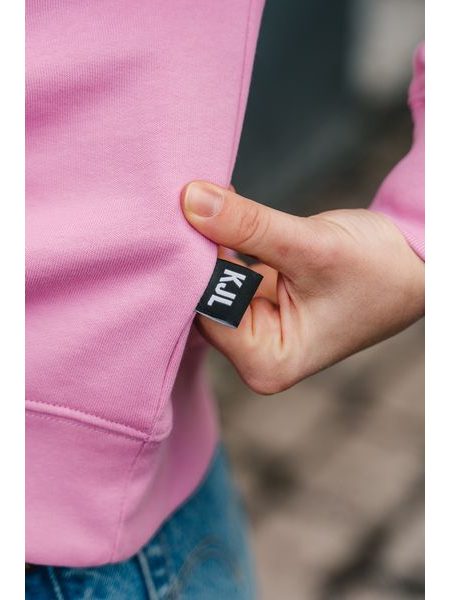 Dámská mikina Kolo je láska Svět potřebuje víc cyklistů - růžová